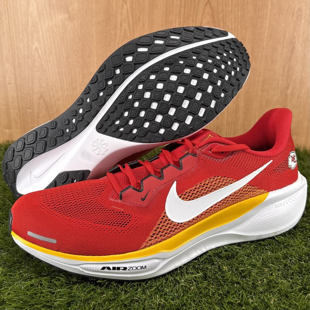 Nike Air Zoom Pegasus 41 Red Kansas City Chiefs IB3209-600 Men's Size 13